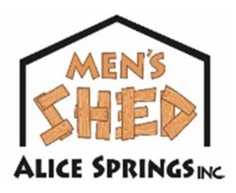 Alice Springs Mens shed logo