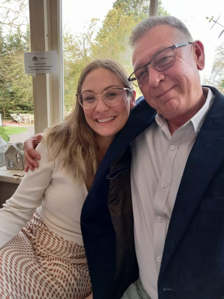 Chris and his daughter Nikita