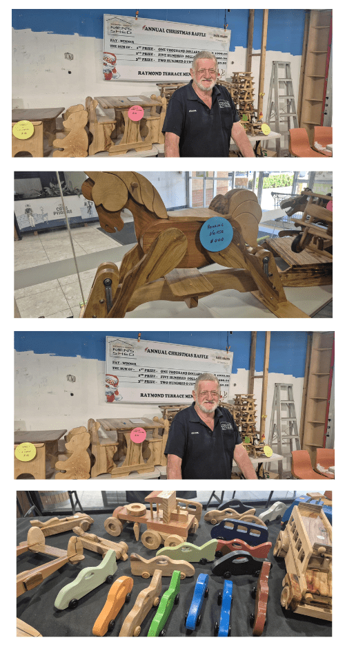 Images of the products the shed makes for sale